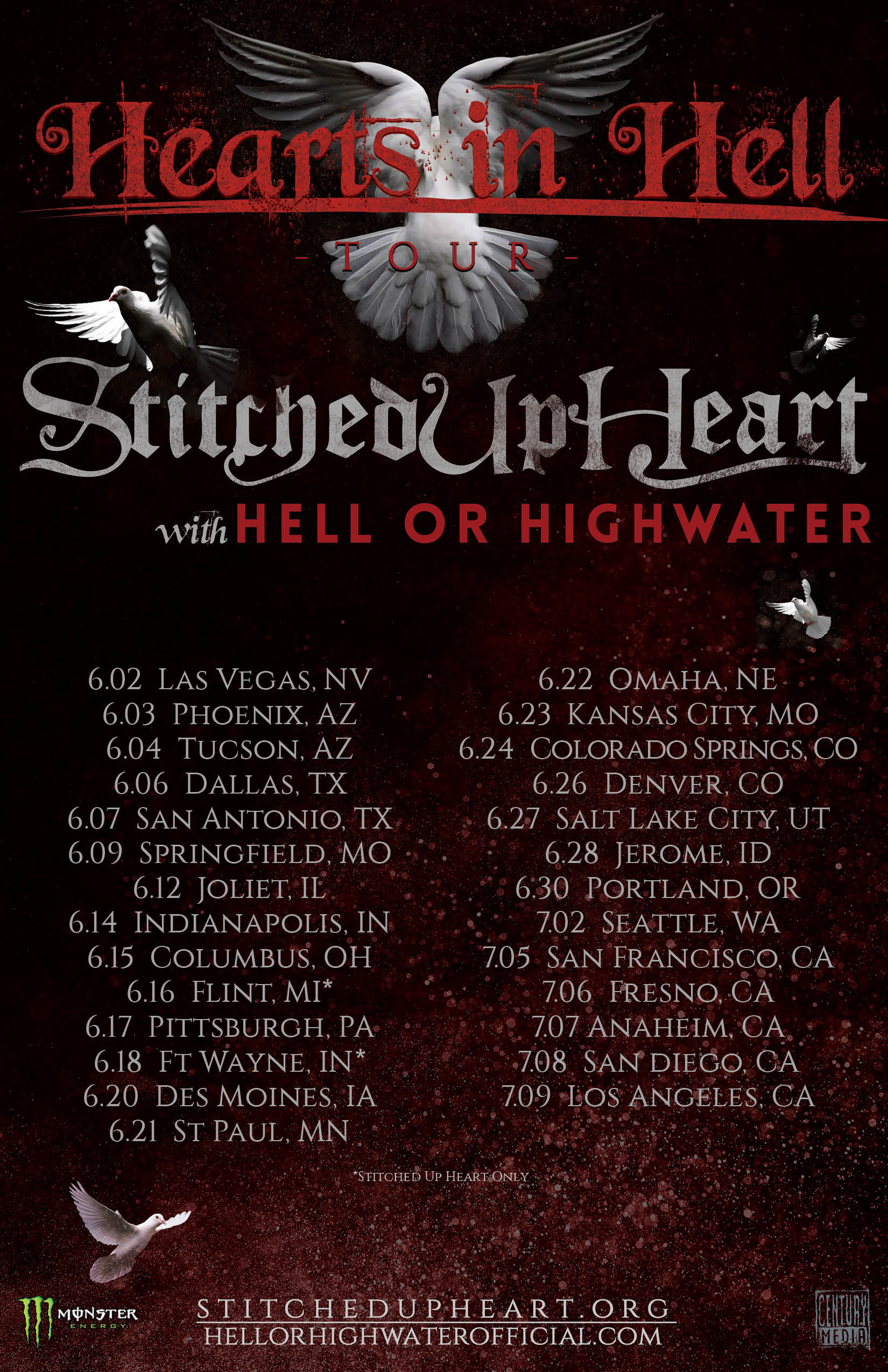 Hell or High Water US Tour